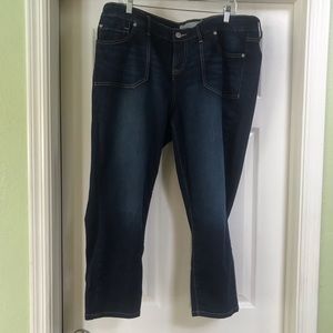 Torrid crop jeans